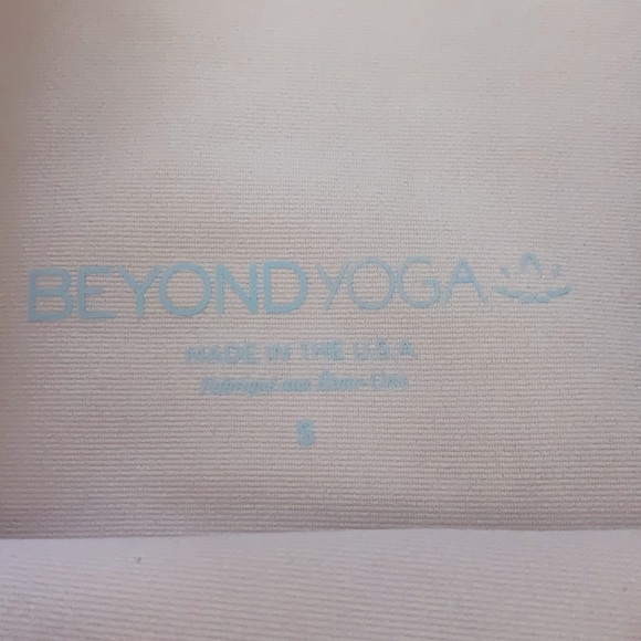 Beyond Yoga Tinted Rose Holographic speckle.size S - Picture 5 of 6